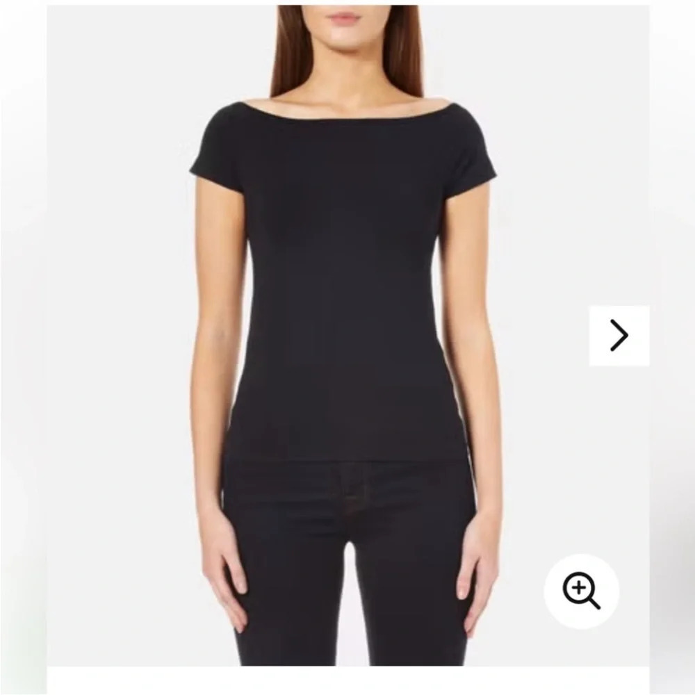 Helmut Lang Women's Open
Boat Neck Top black edgy minimalist size M/L Streetwear - Picture 2 of 11